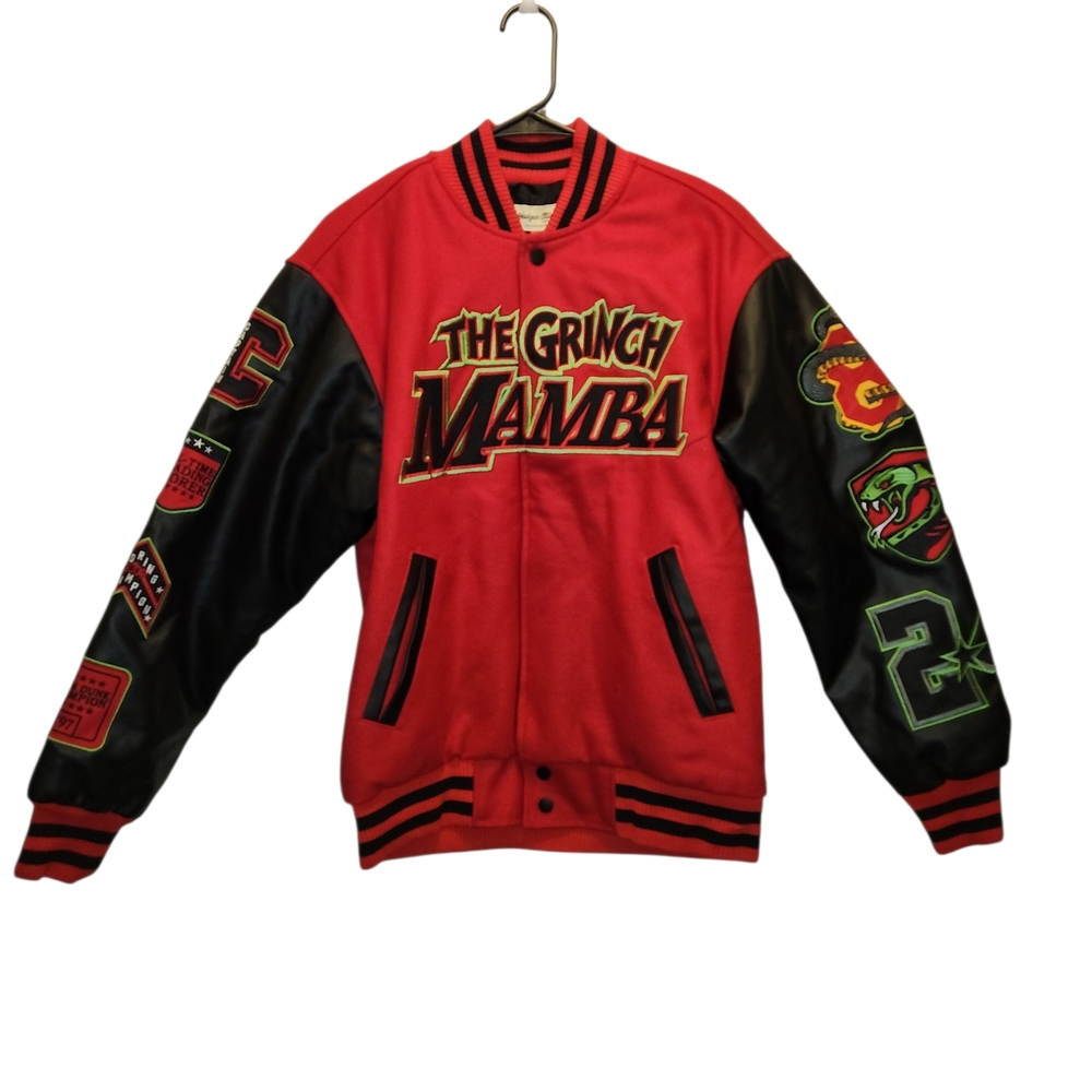 Mamba The Grinch Bomber Jacket